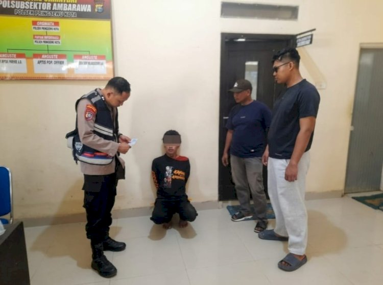 Gagal Curi Motor karena Mesin Tak Menyala, Pria di Pringsewu Nyaris Diamuk Massa