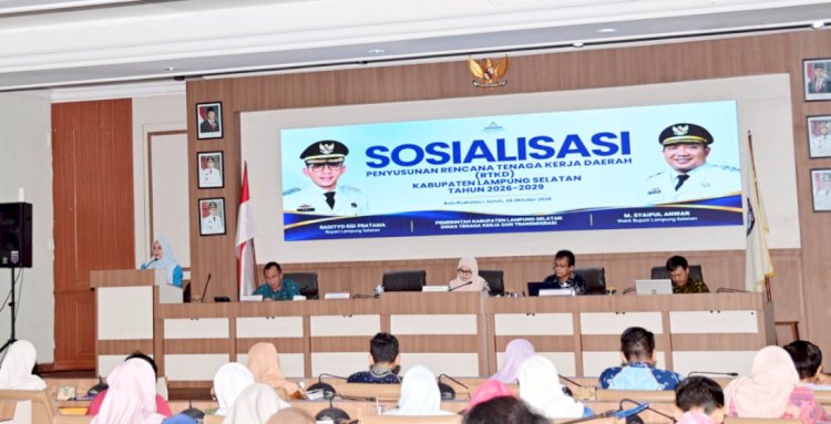 Tekan Pengangguran, Pemkab Lampung Selatan Susun Rencana Tenaga Kerja Daerah