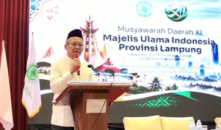 Kembali Pimpin MUI Lampung, Prof Mukri Tekankan Kolaborasi dan Pengabdian Umat