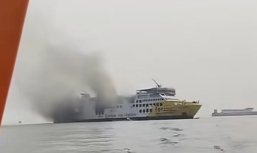 Berlayar dari Bakauheni, KMP Batu Mandi Terbakar Jelang Sandar di Merak