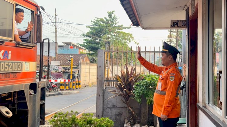 KAI Divre IV Tambah 196 Petugas Perlintasan, Total Personel Kini 380 Orang