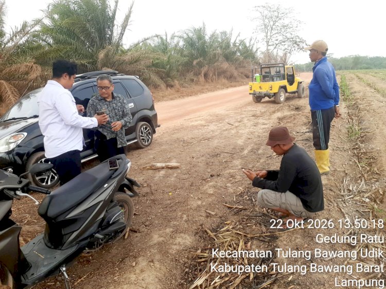 DLH Tubaba Telusuri Keluhan Warga soal Asap dan Kebakaran Kebun Tebu