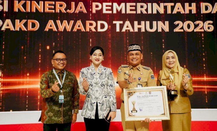 Metro Raih TPAKD Award 2026, Lampung Masuk Nominasi Terbaik Provinsi