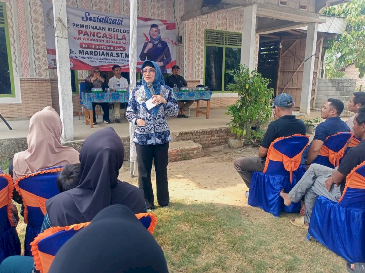 Mardiana Ajak Warga Lampung Utara Jaga Persatuan Lewat Nilai Pancasila