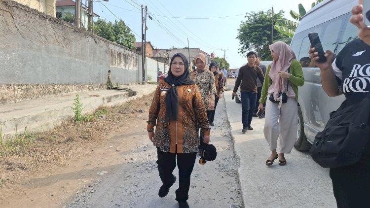 Didanai SMI hingga DAK, Sejumlah Jalan di Bandar Lampung Ditingkatkan dengan Beton