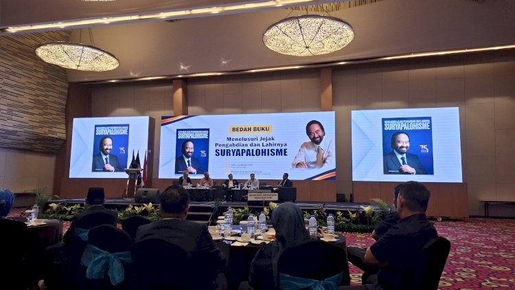 Bedah Buku Suryapalohisme, NasDem Lampung Soroti Empat Pilar Pemikiran Surya Paloh