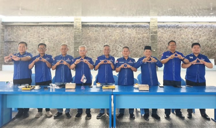 Edy Irawan Kantongi SK Pengurus Demokrat Lampung, Yozi Rizal Sekretaris dan Amaludin Bendahara