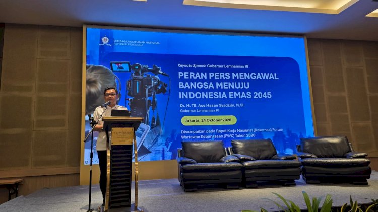 Lemhannas Ingatkan Ancaman Disinformasi, Pers Diminta Kawal Indonesia Emas 2045