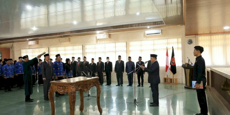 Wabup Lampung Barat Lantik 72 Pejabat, Berikut Daftar Lengkapnya