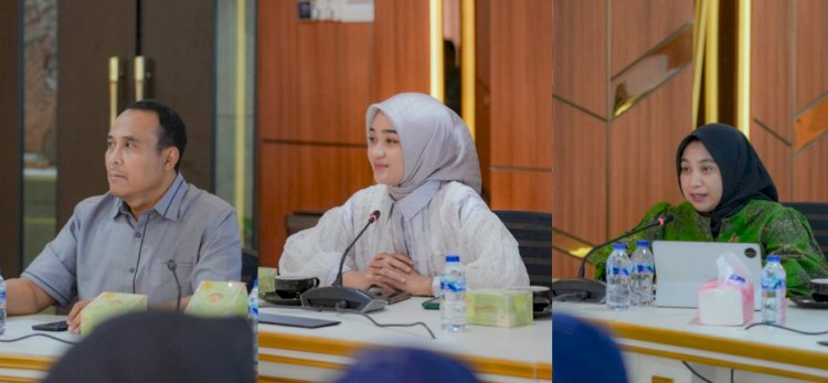 Anggaran Terbatas, Wagub Jihan Bahas Optimalisasi Bantuan Sosial Bersama Kemensos