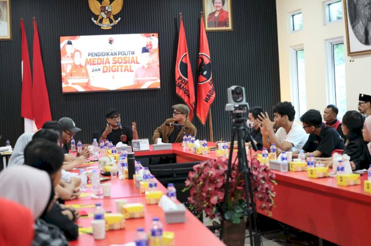 PDIP Lampung Bekali Anak Muda Strategi Komunikasi Politik Digital