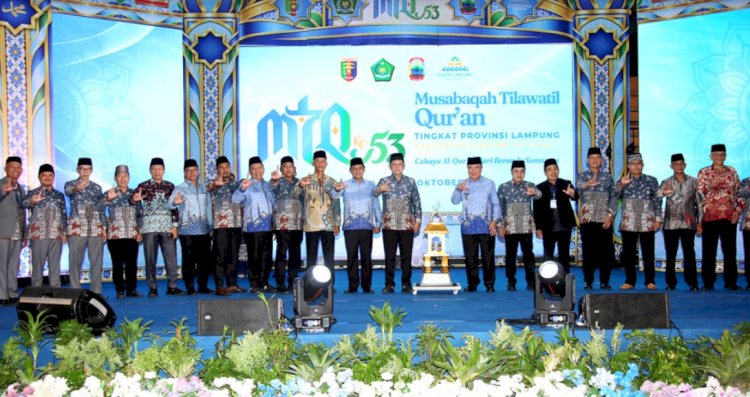 Jadi Tuan Rumah MTQ Lampung 2026, Lampung Selatan Raih Peringkat Ketiga